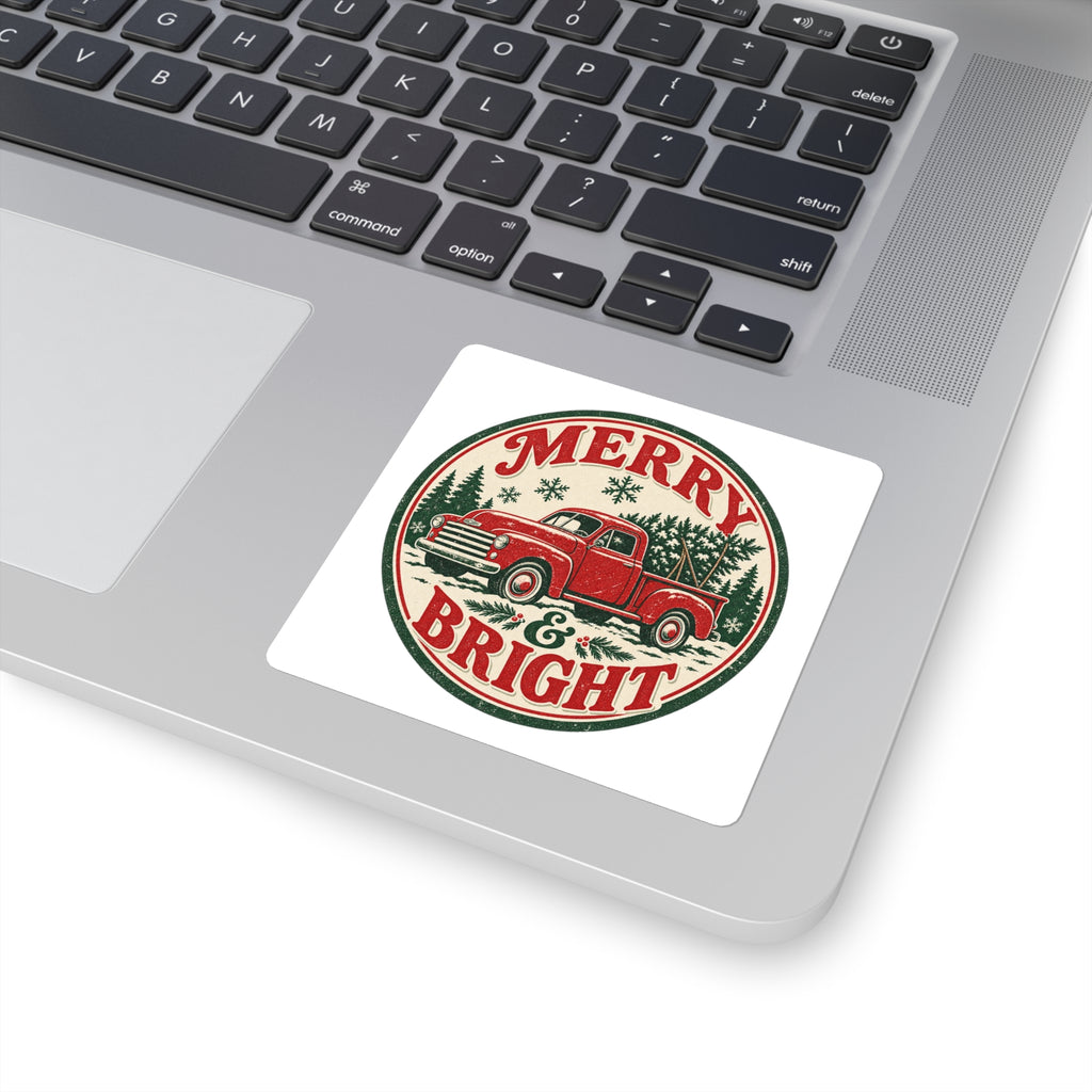 Merry & Bright Sticker