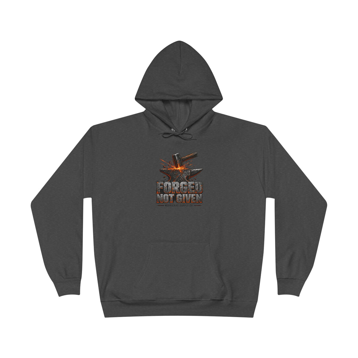 Forged Not Given Heavyweight Hoodie