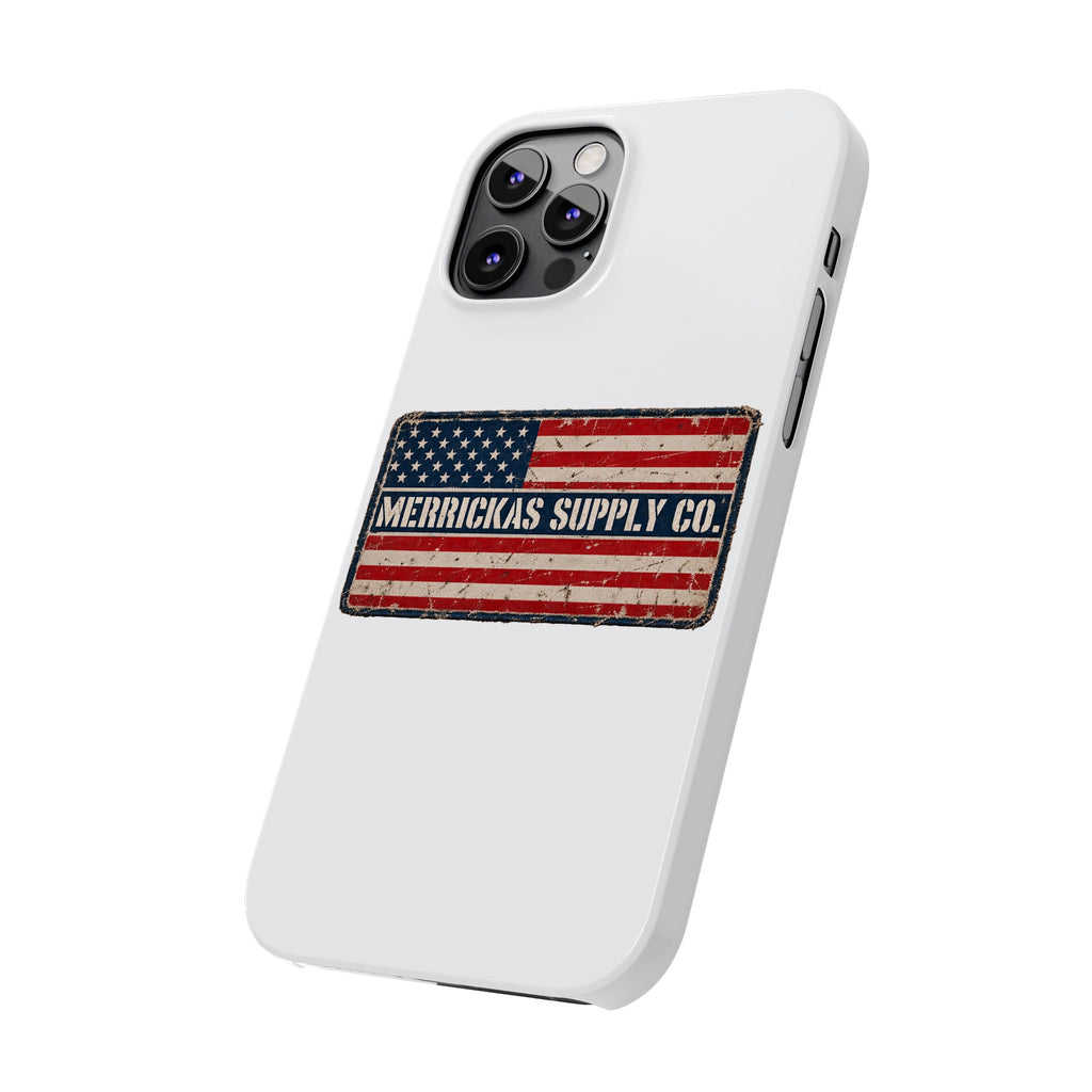 Merrickas American Flag Patch Phone Case