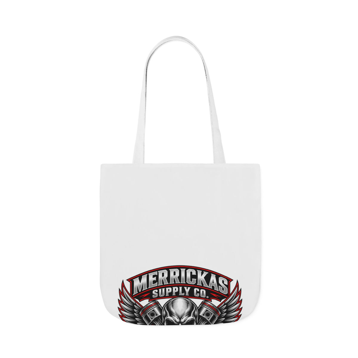 Merrickas Ride Hard Winged Skull Canvas Wall Art