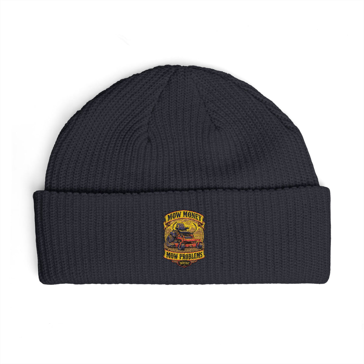 Mow Money Mow Problems Cuff Beanie