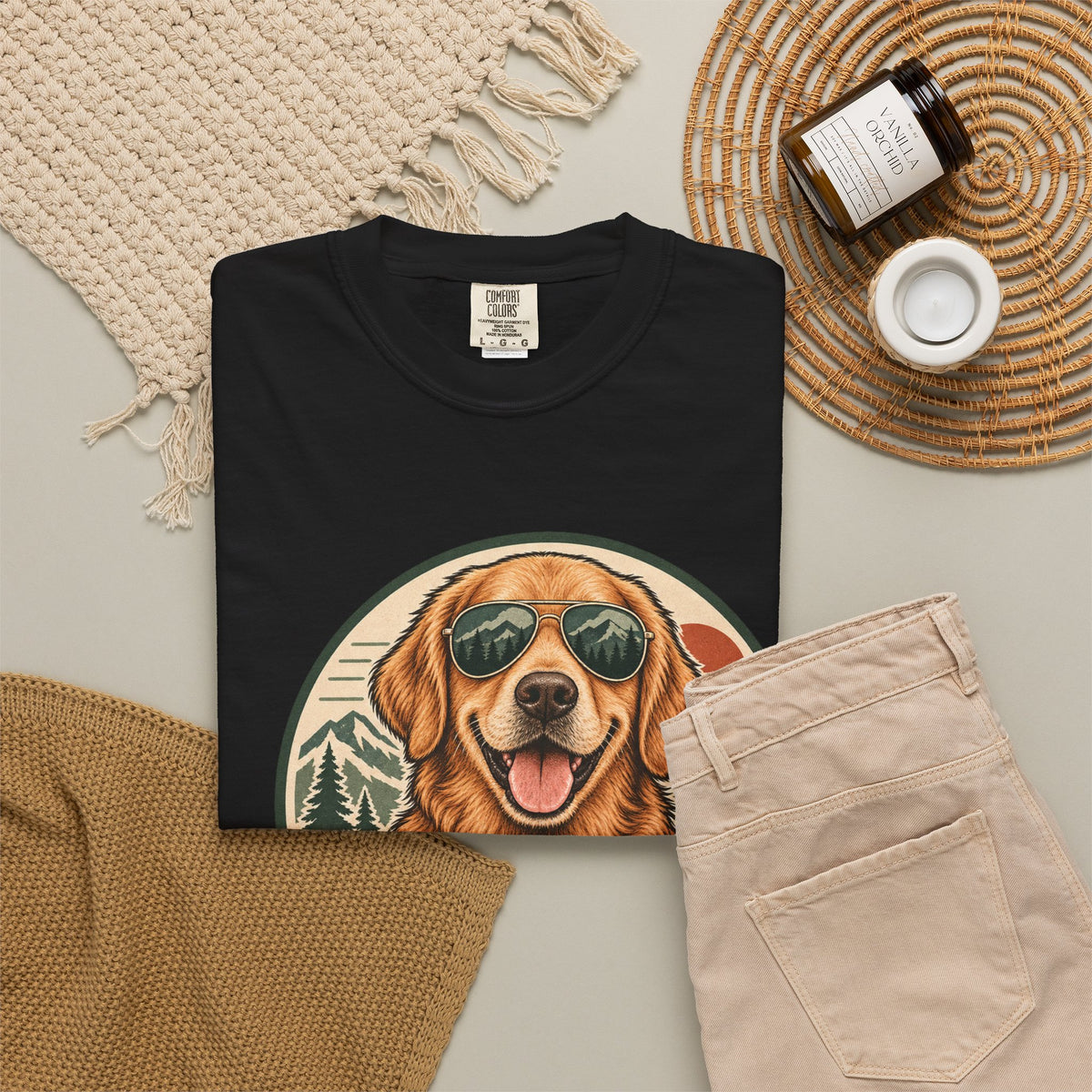 Dog Mom Est. Forever Garment-Dyed Tee