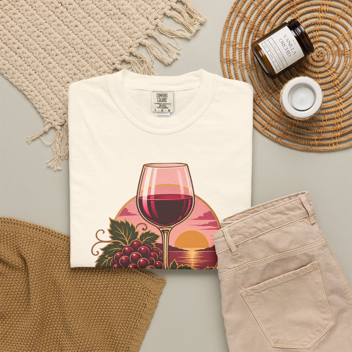 Wine About It Garment-Dyed Tee