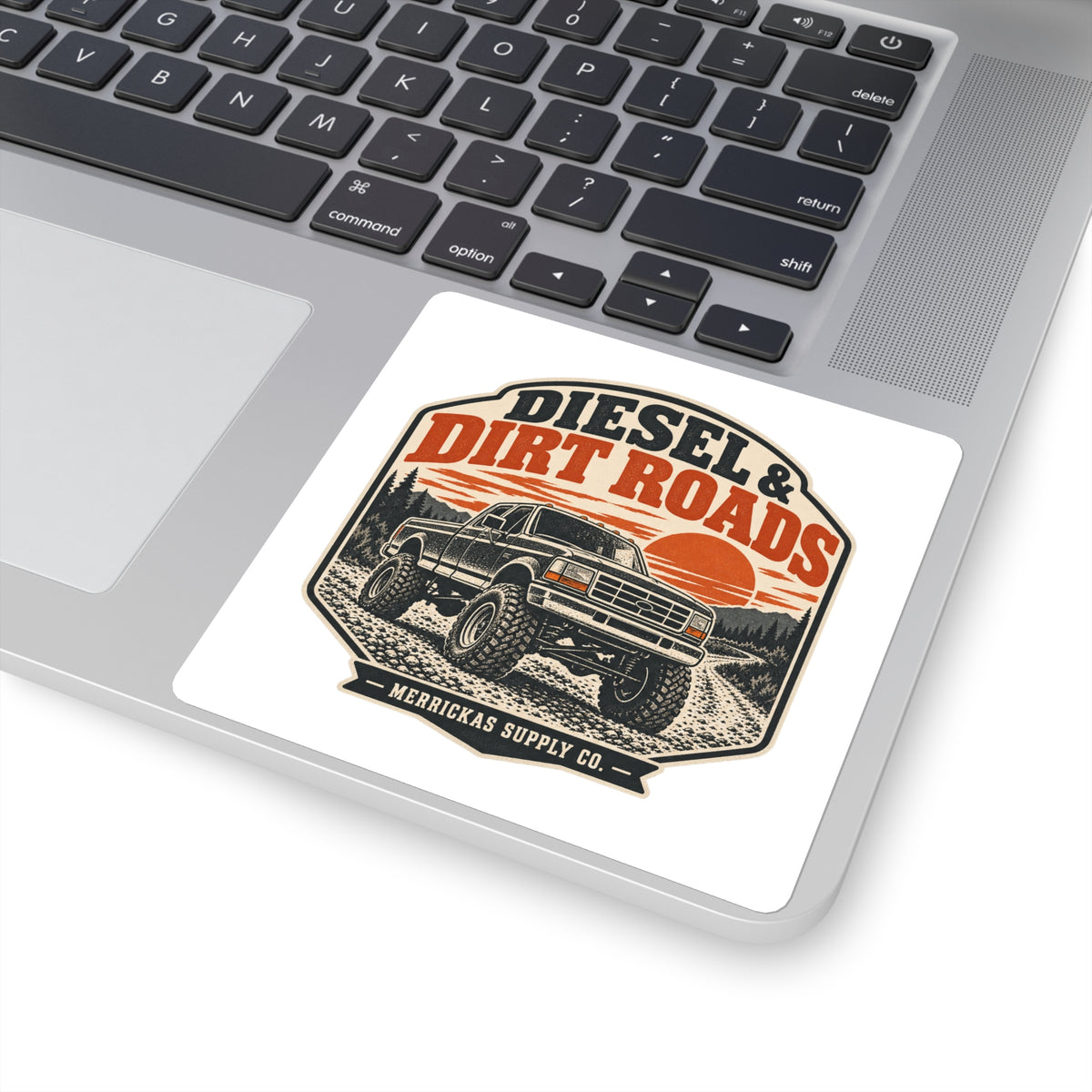 Diesel & Dirt Roads Sticker