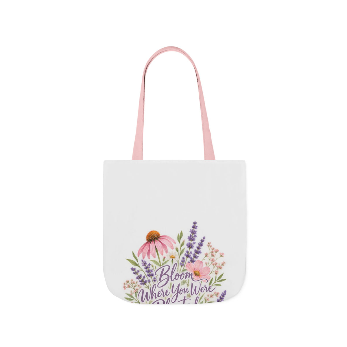 Bloom Where You Were Planted Anyway Canvas Wall Art