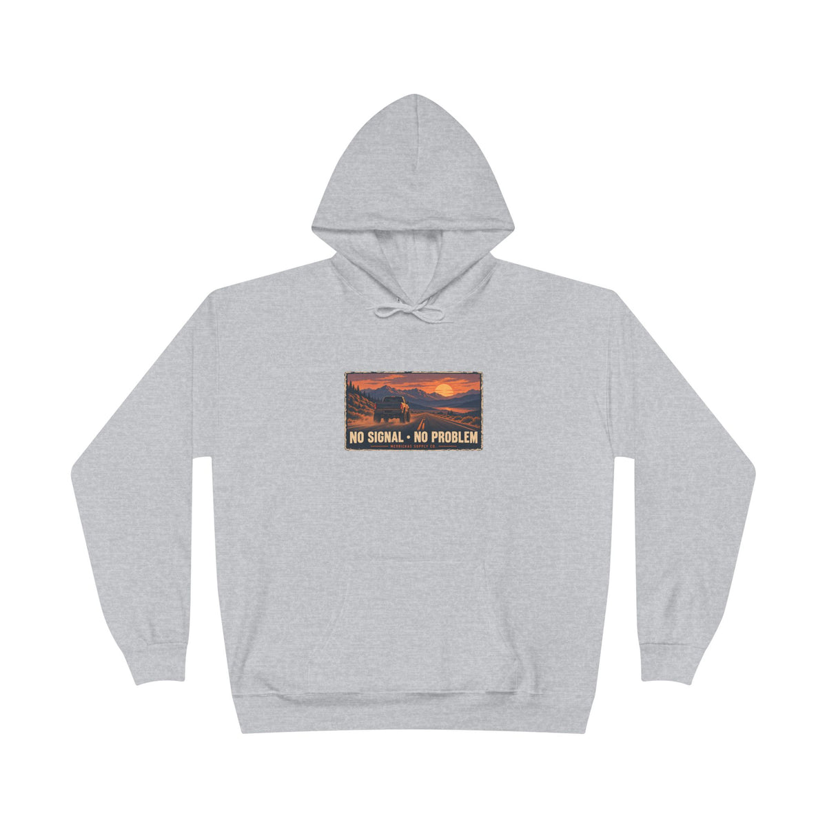 No Signal No Problem Heavyweight Hoodie