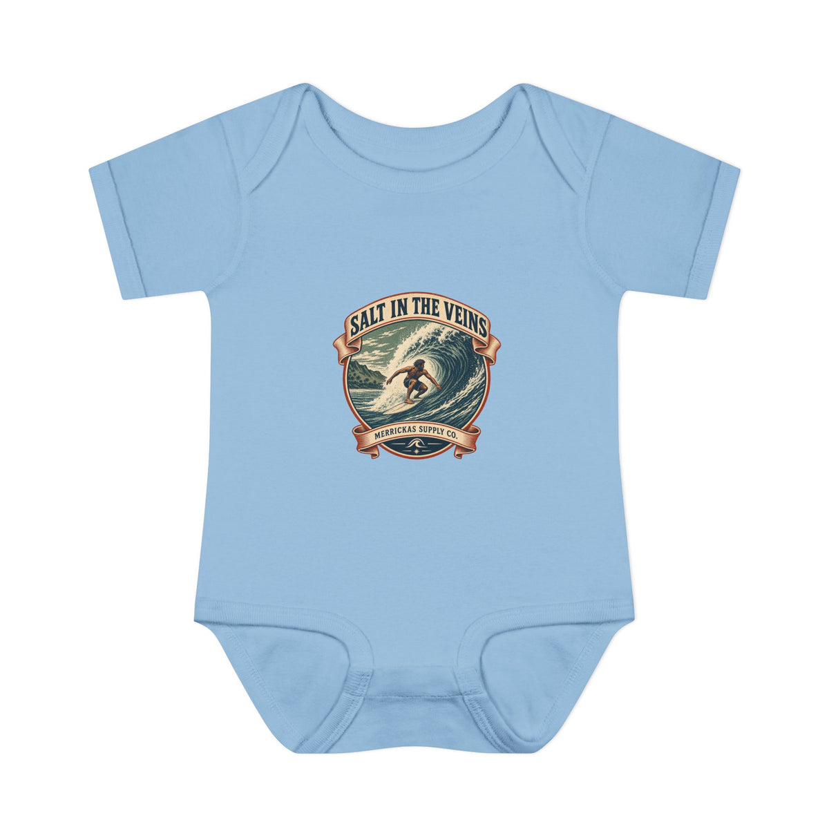 Salt In The Veins Baby Onesie