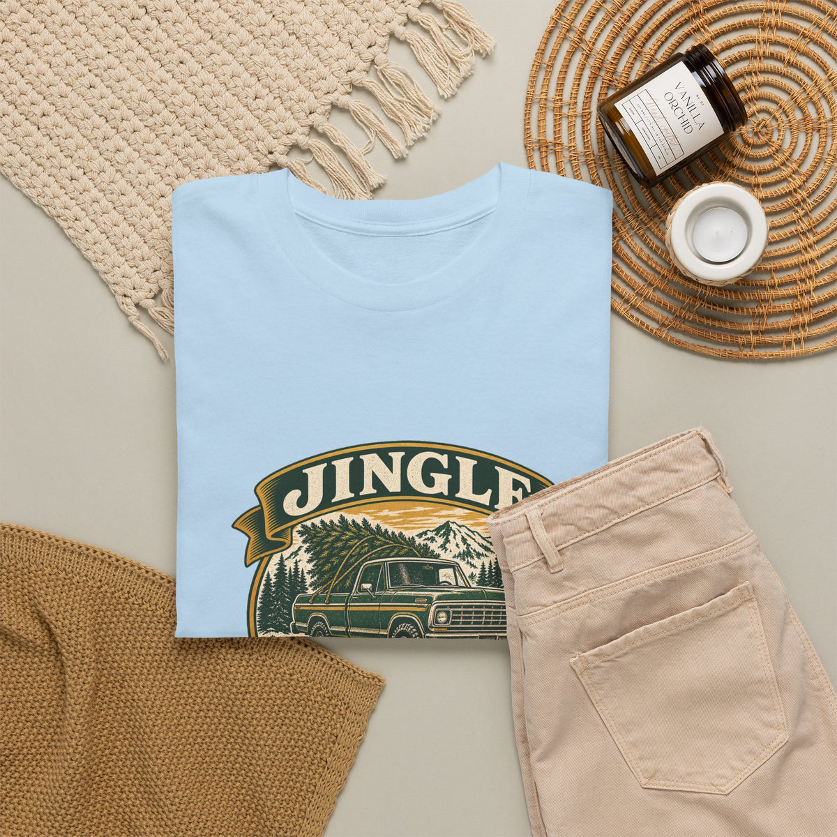 Jingle All The Way Home Classic Tee