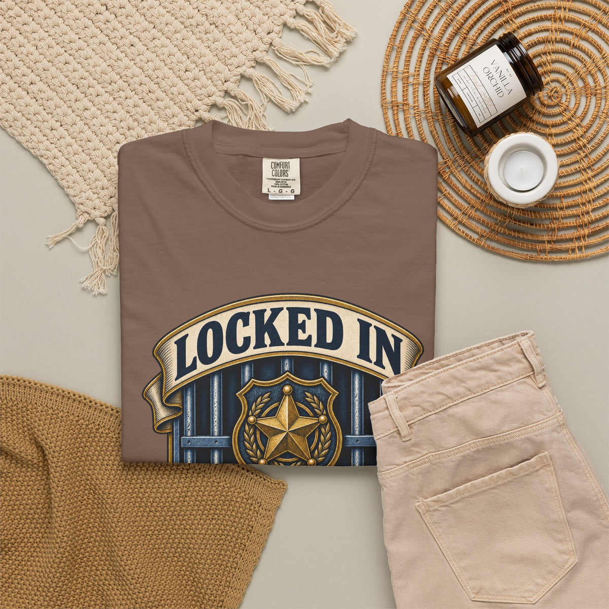 Locked In With The Worst So You Don't Have To Garment-Dyed Tee
