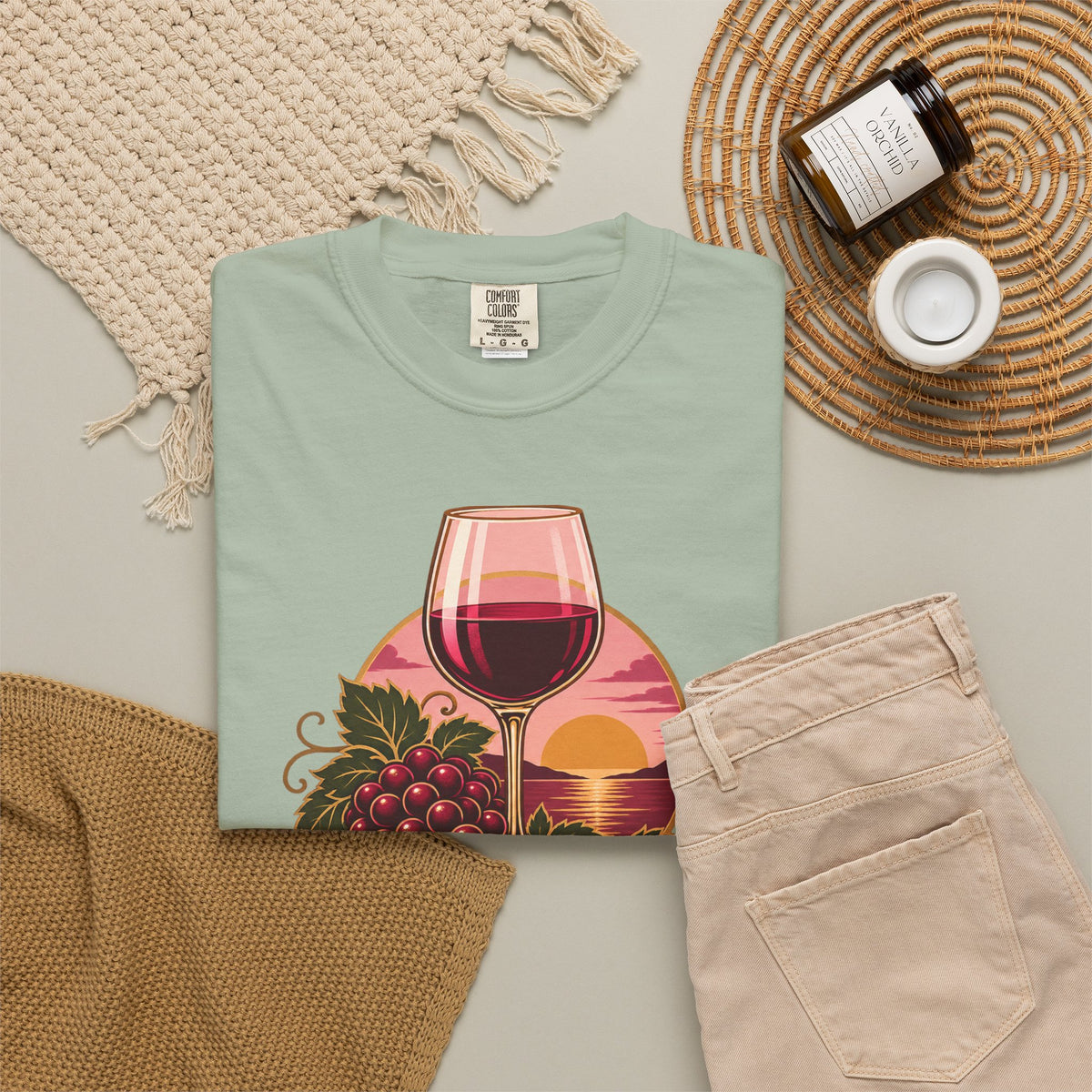 Wine About It Garment-Dyed Tee