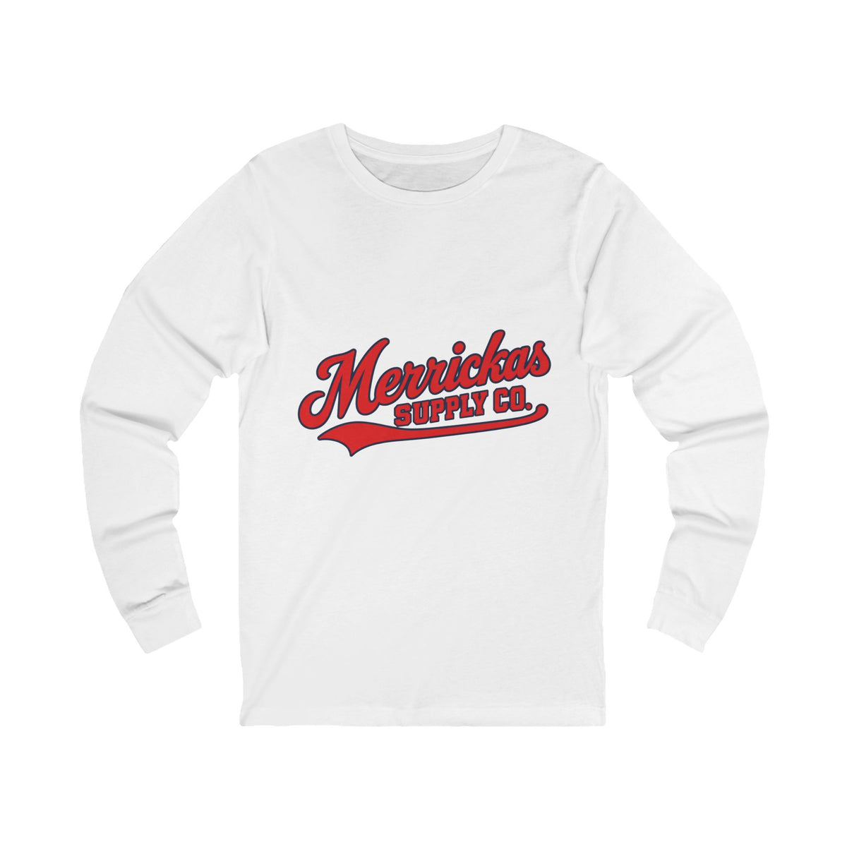 Merrickas Classic Script Long Sleeve Tee