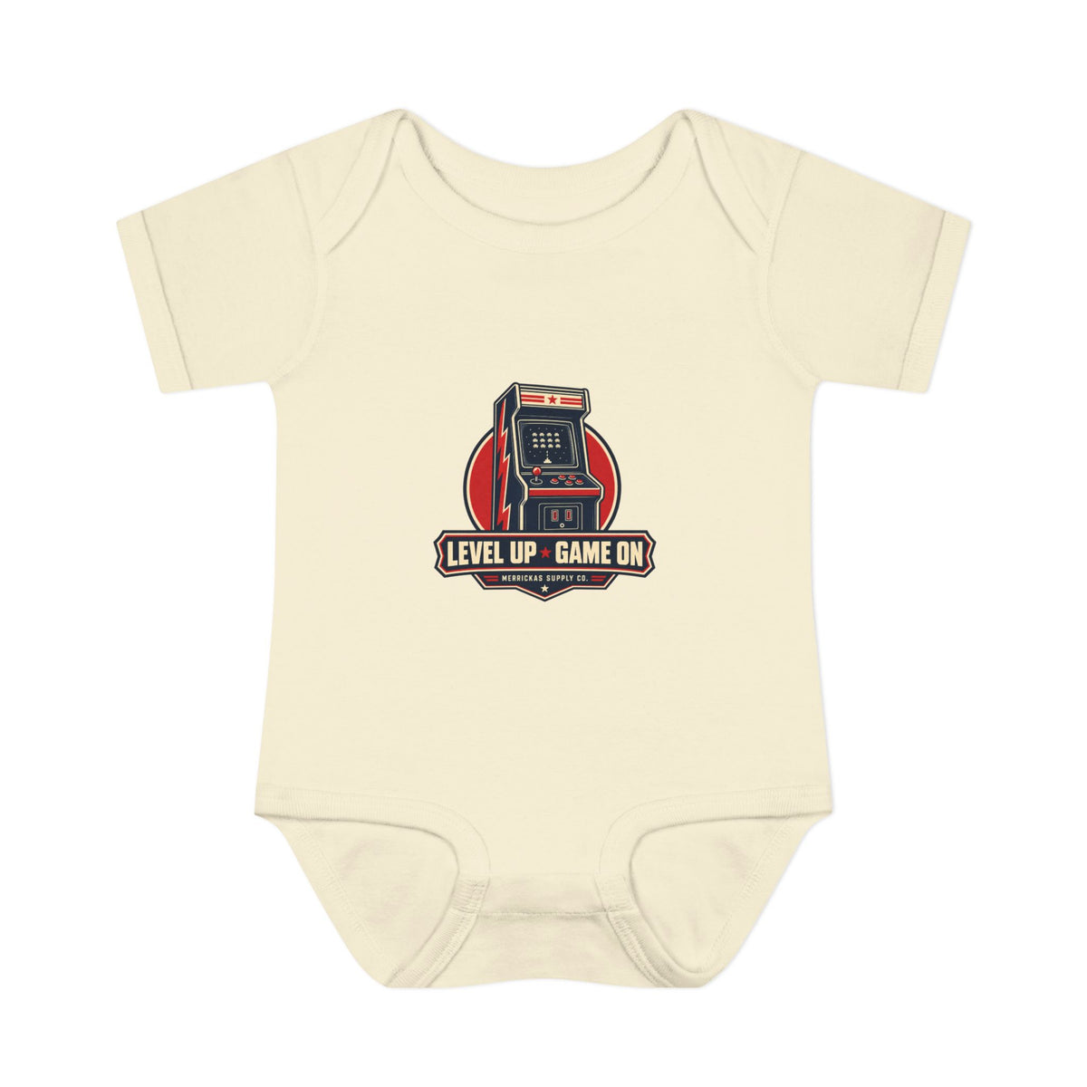 Level Up Game On Baby Onesie