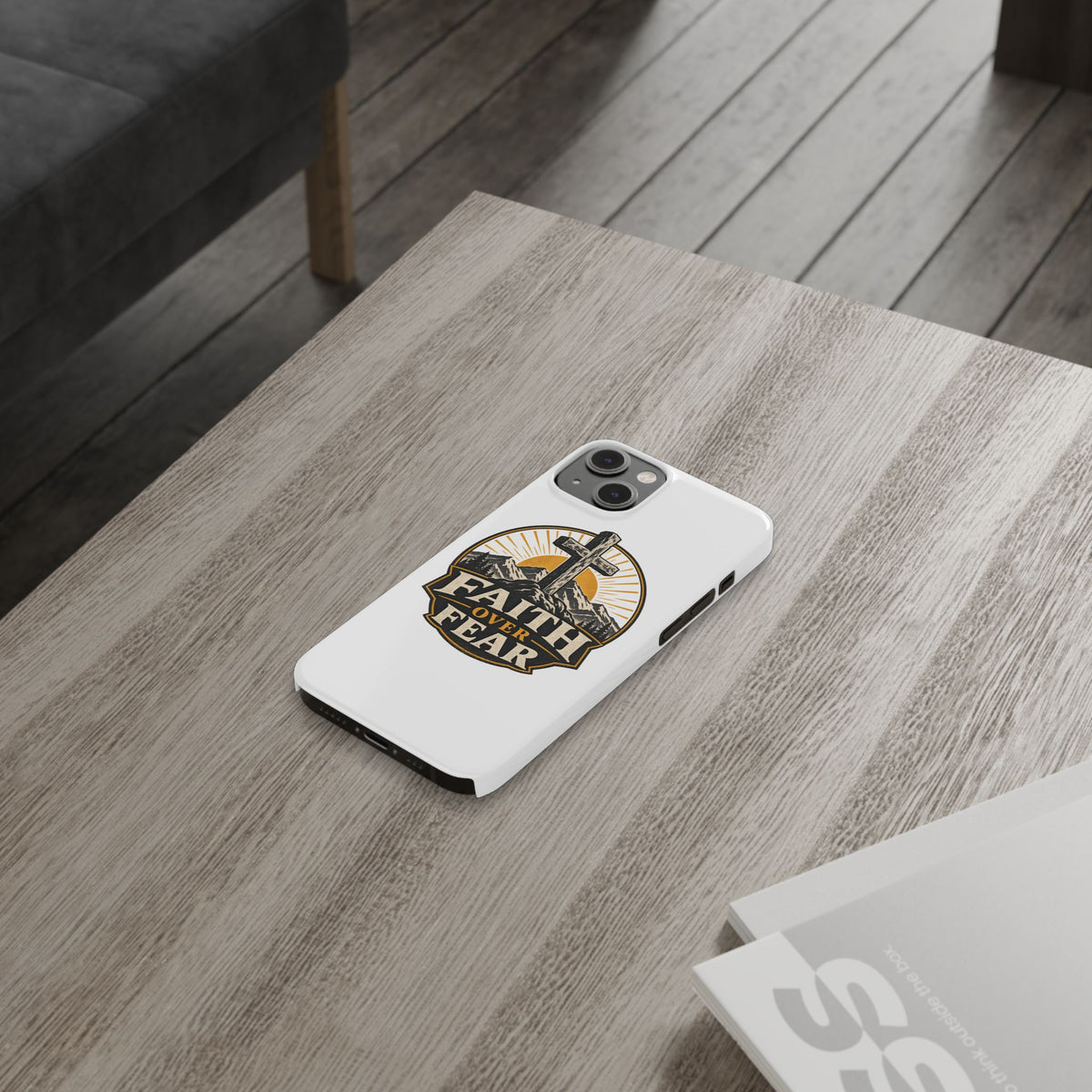 Faith Over Fear Phone Case