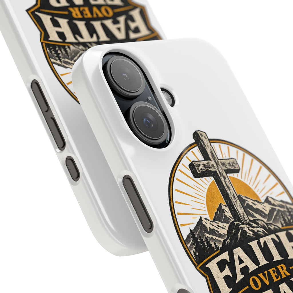Faith Over Fear Phone Case