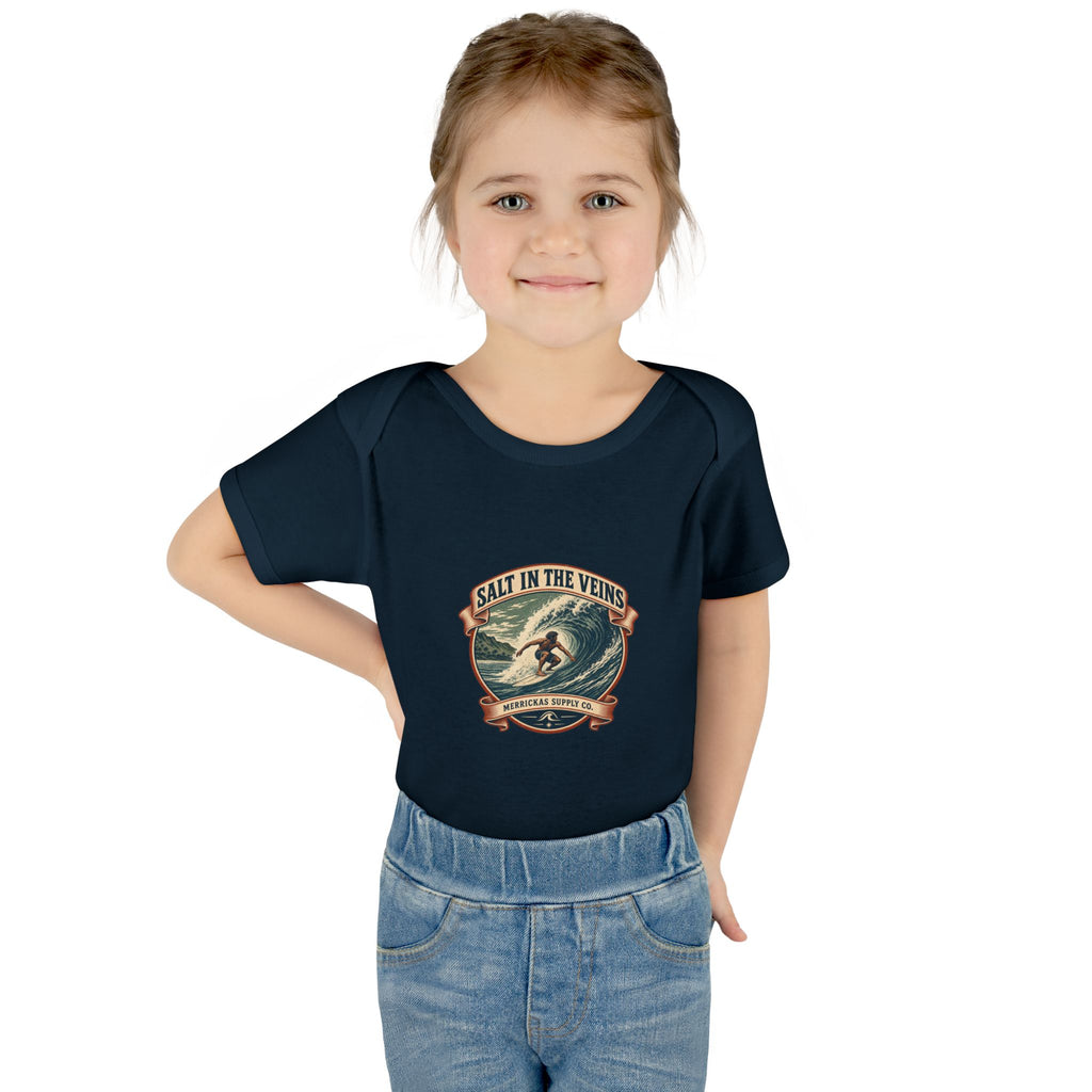 Salt In The Veins Baby Onesie