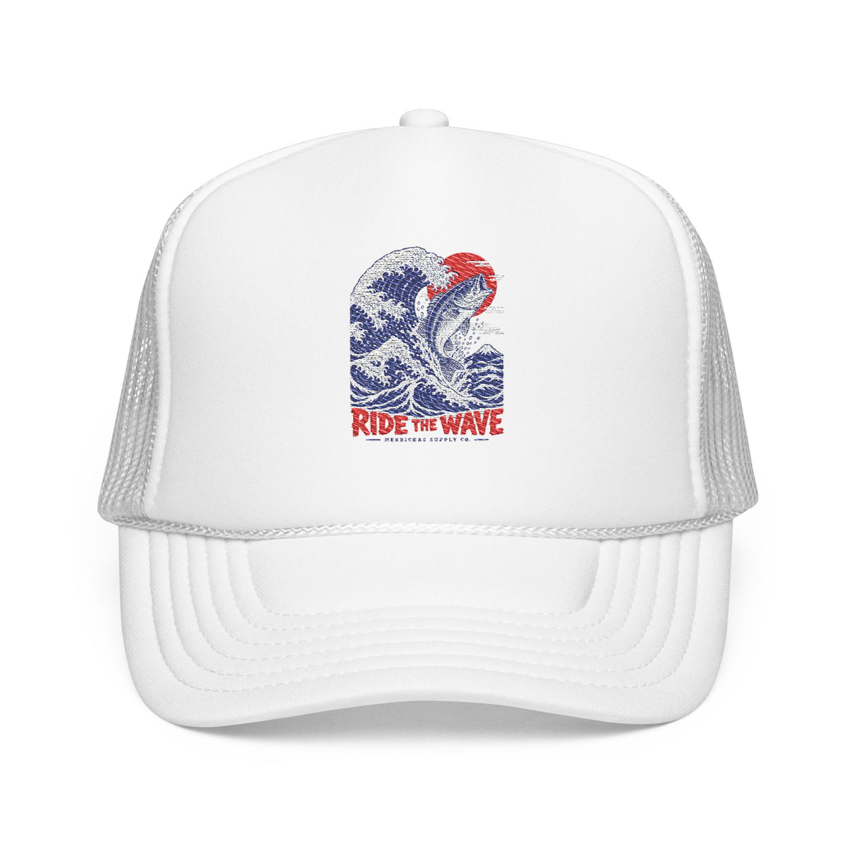 Ride The Wave Foam Trucker Hat