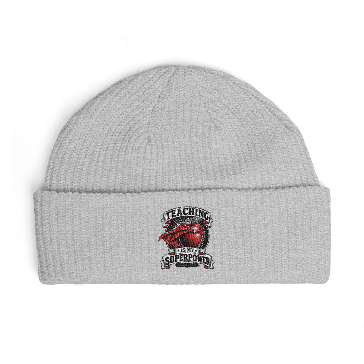 Teaching Is My Superpower Cuff Beanie