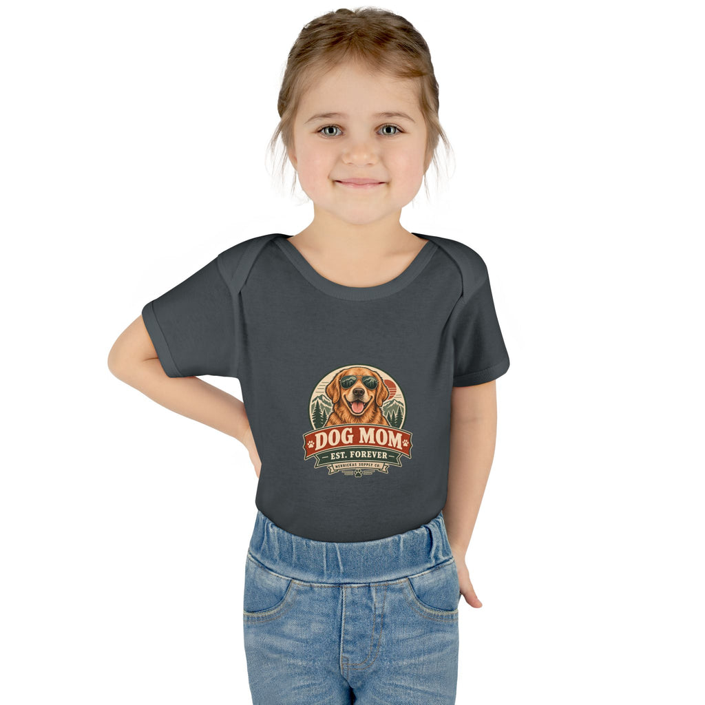 Dog Mom Est. Forever Baby Onesie