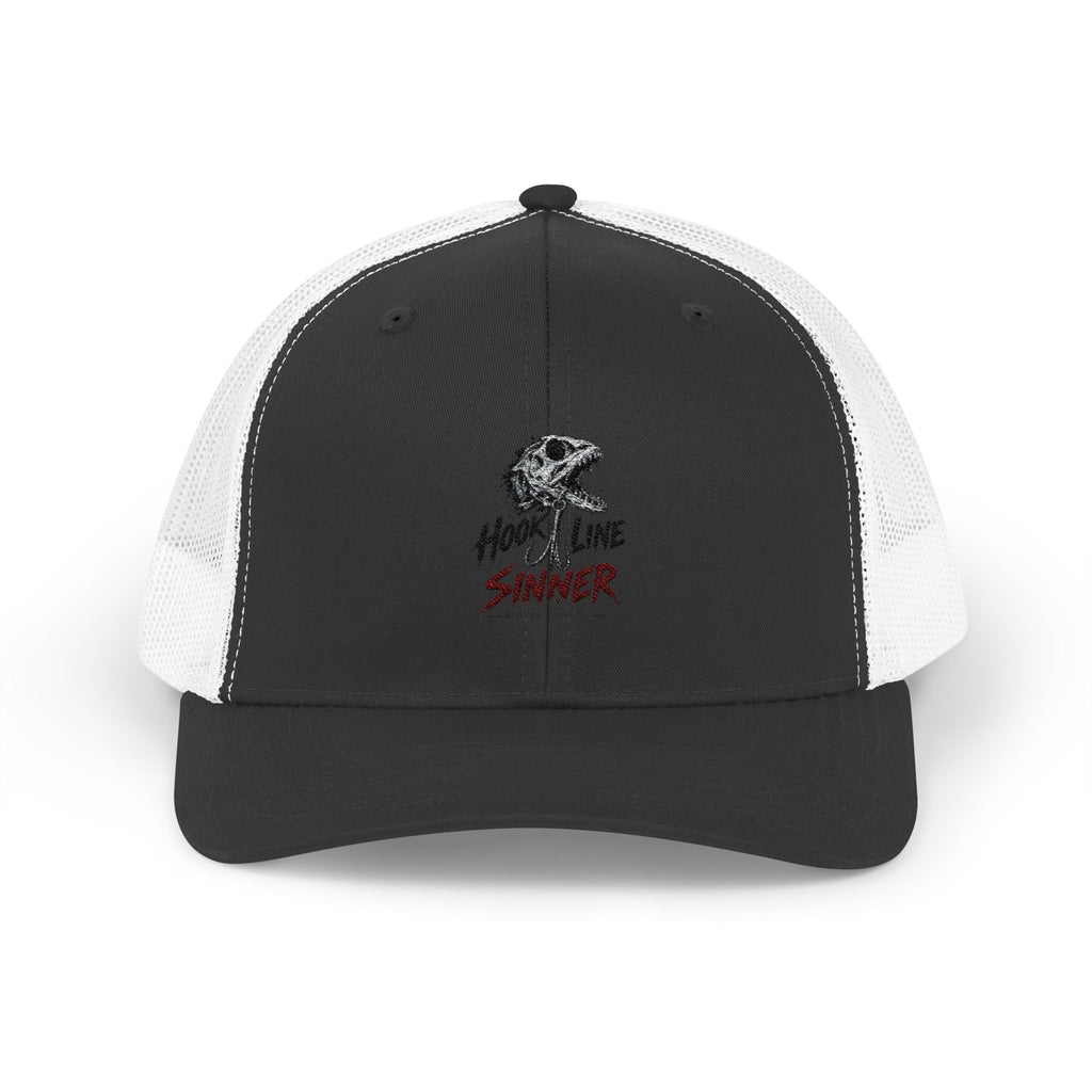 Hook Line Sinner Snapback Trucker Cap