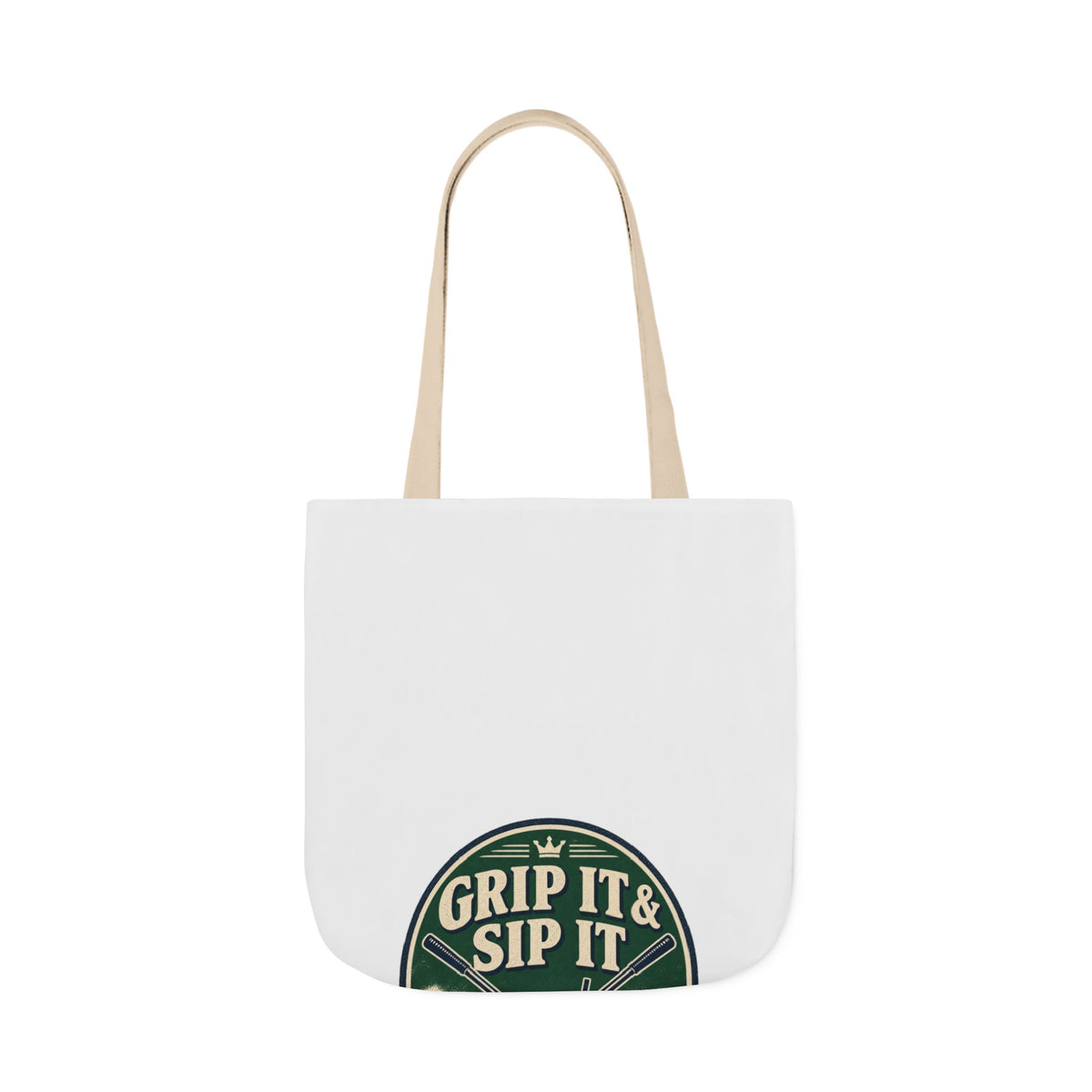Grip It & Sip It Canvas Wall Art