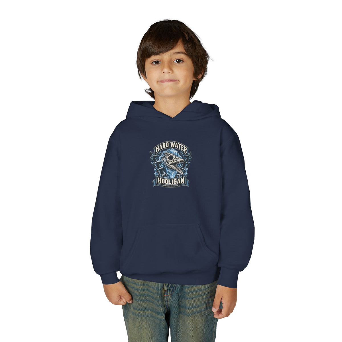 Hard Water Hooligan Youth Hoodie