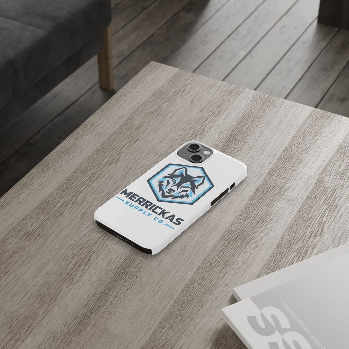 Merrickas Geo Wolf Phone Case