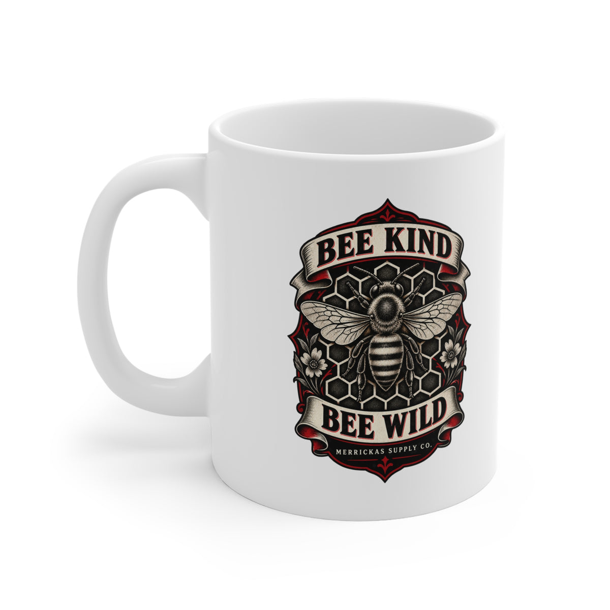 Bee Kind Bee Wild Coffee Mug 11oz