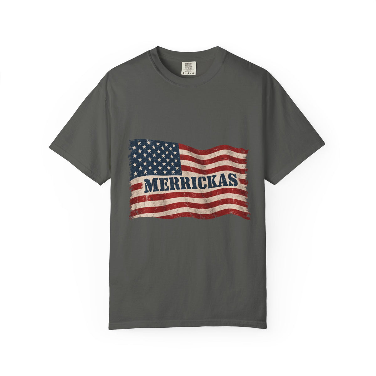 Merrickas Flag Garment-Dyed Tee