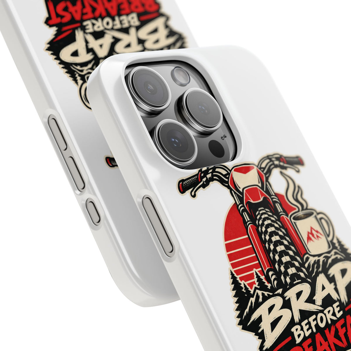 Brap Before Breakfast Phone Case