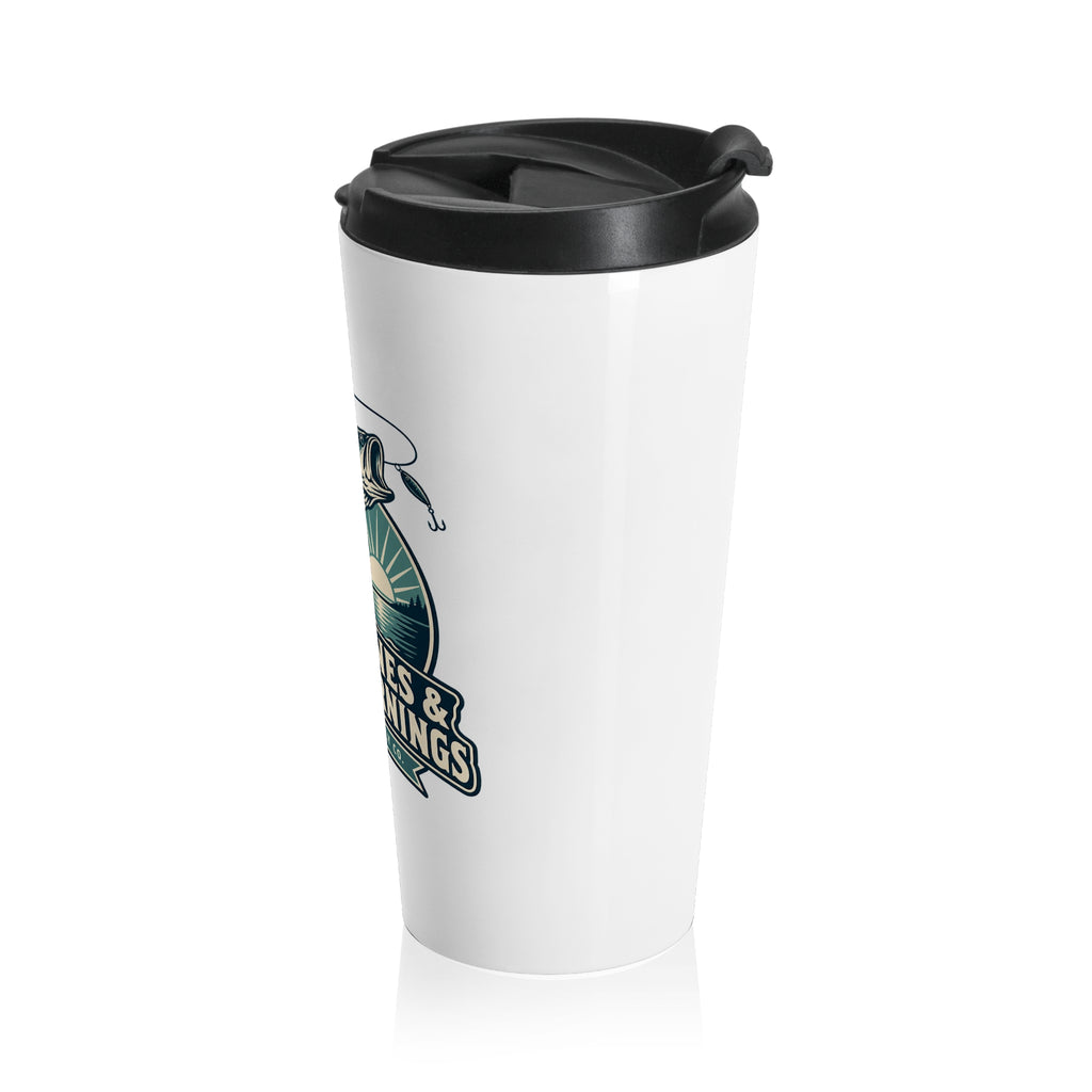 Tight Lines & Early Mornings Travel Mug