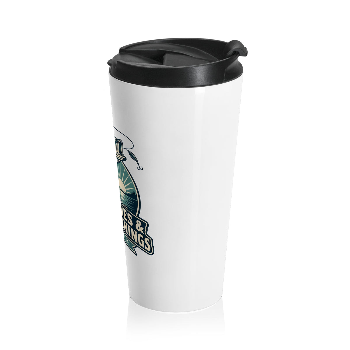 Tight Lines & Early Mornings Travel Mug