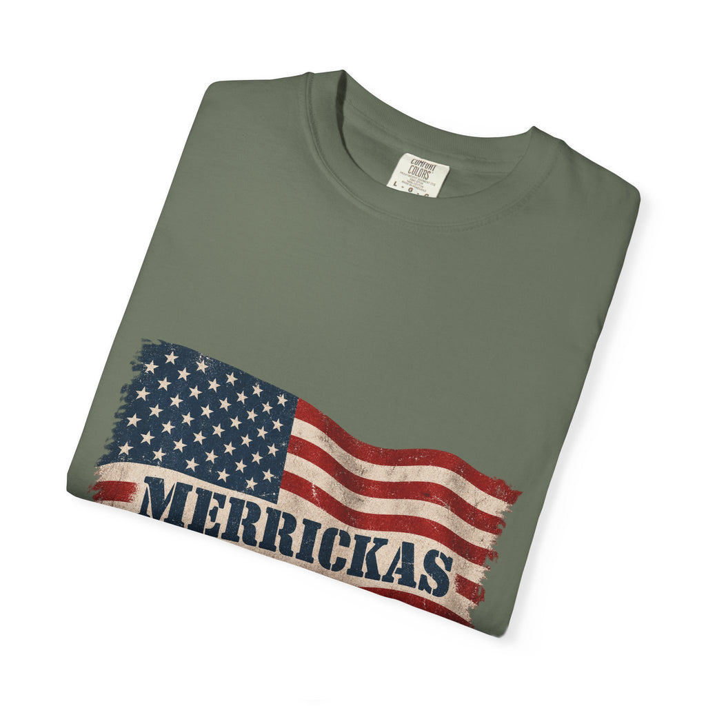 Merrickas Flag Garment-Dyed Tee