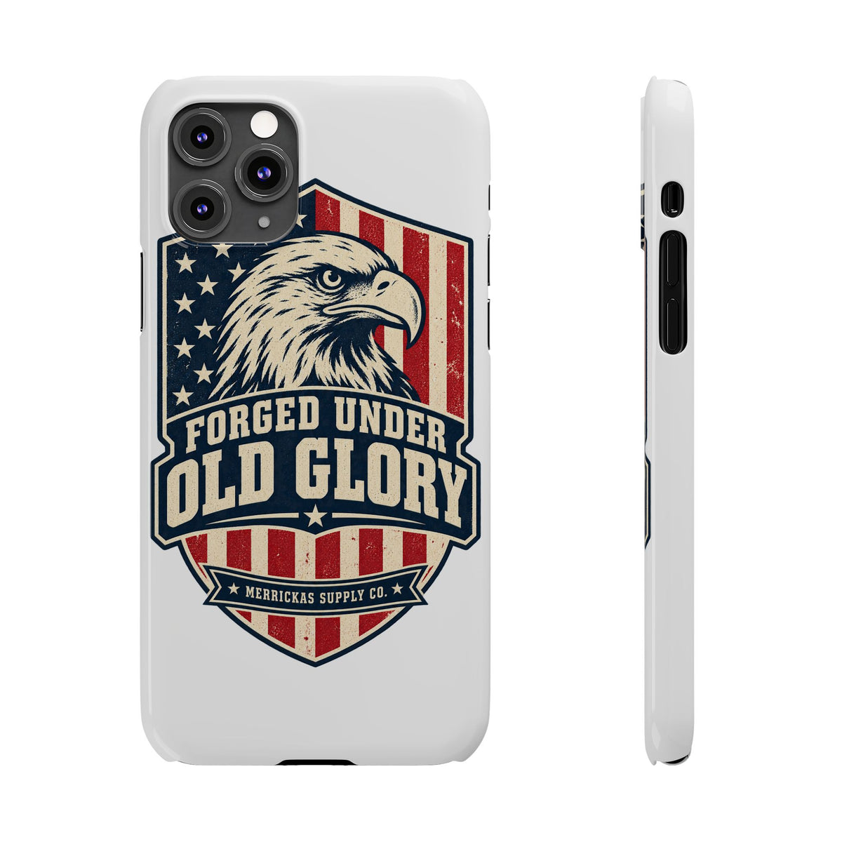 Forged Under Old Glory Phone Case