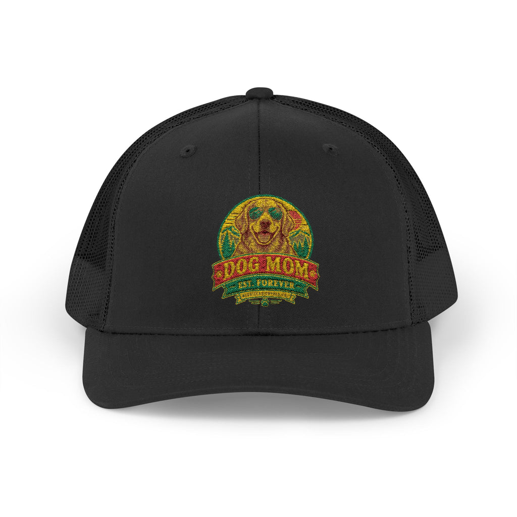 Dog Mom Est. Forever Snapback Trucker Cap