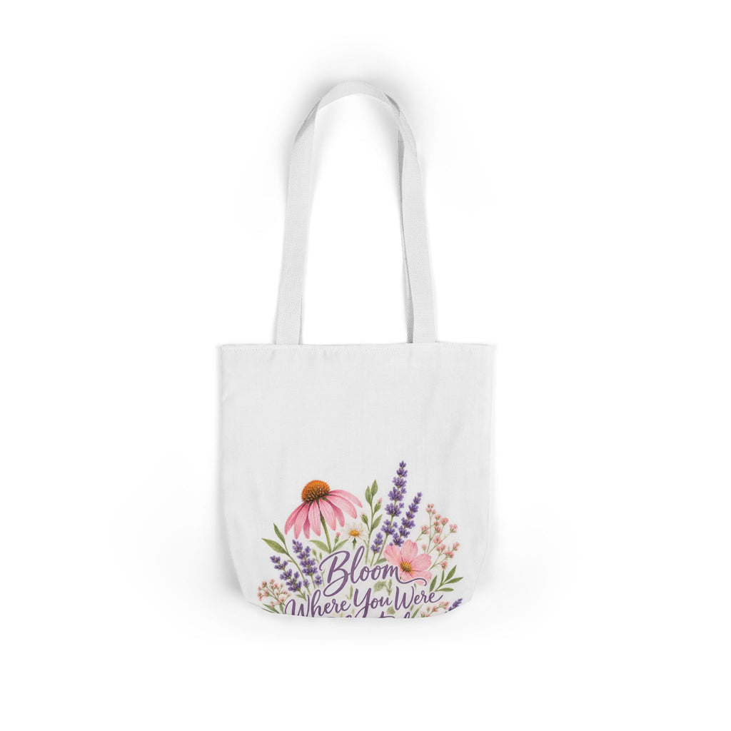 Bloom Where You Were Planted Anyway Canvas Wall Art
