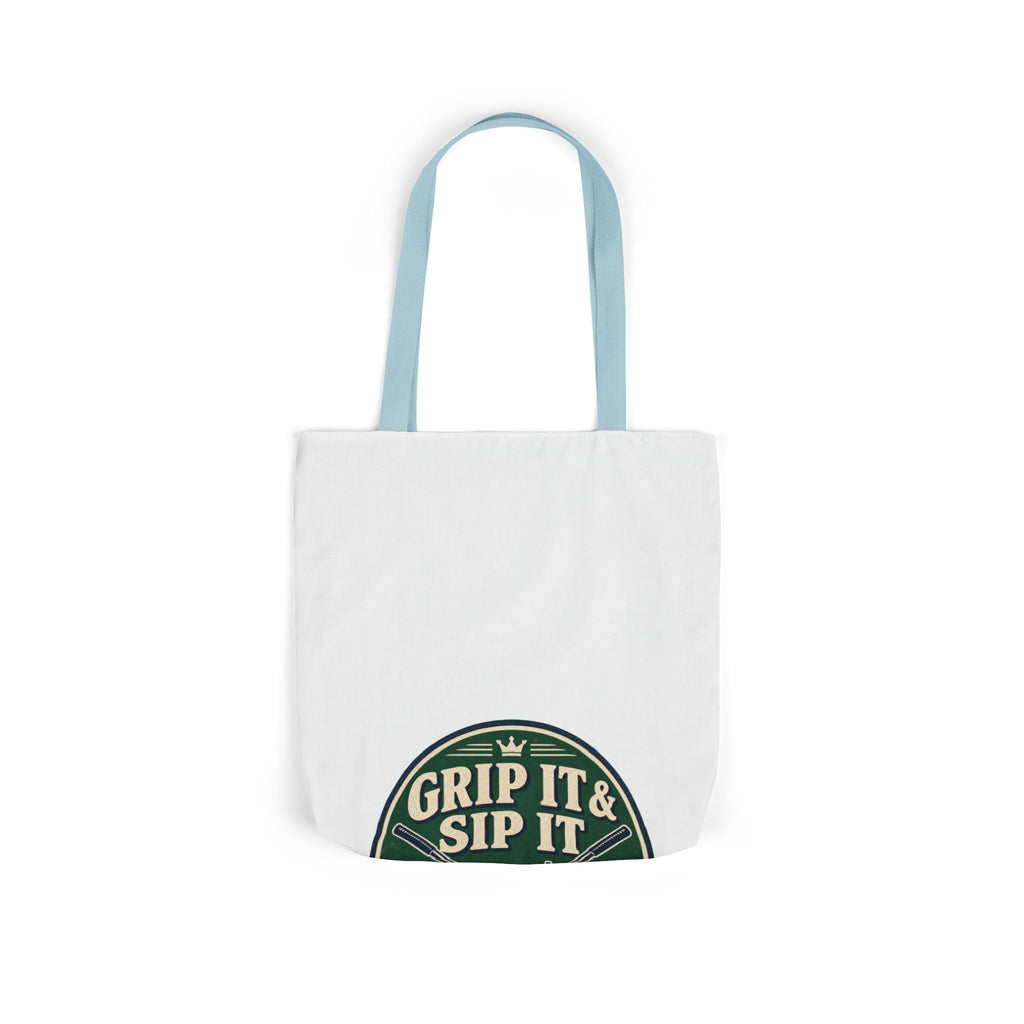 Grip It & Sip It Canvas Wall Art