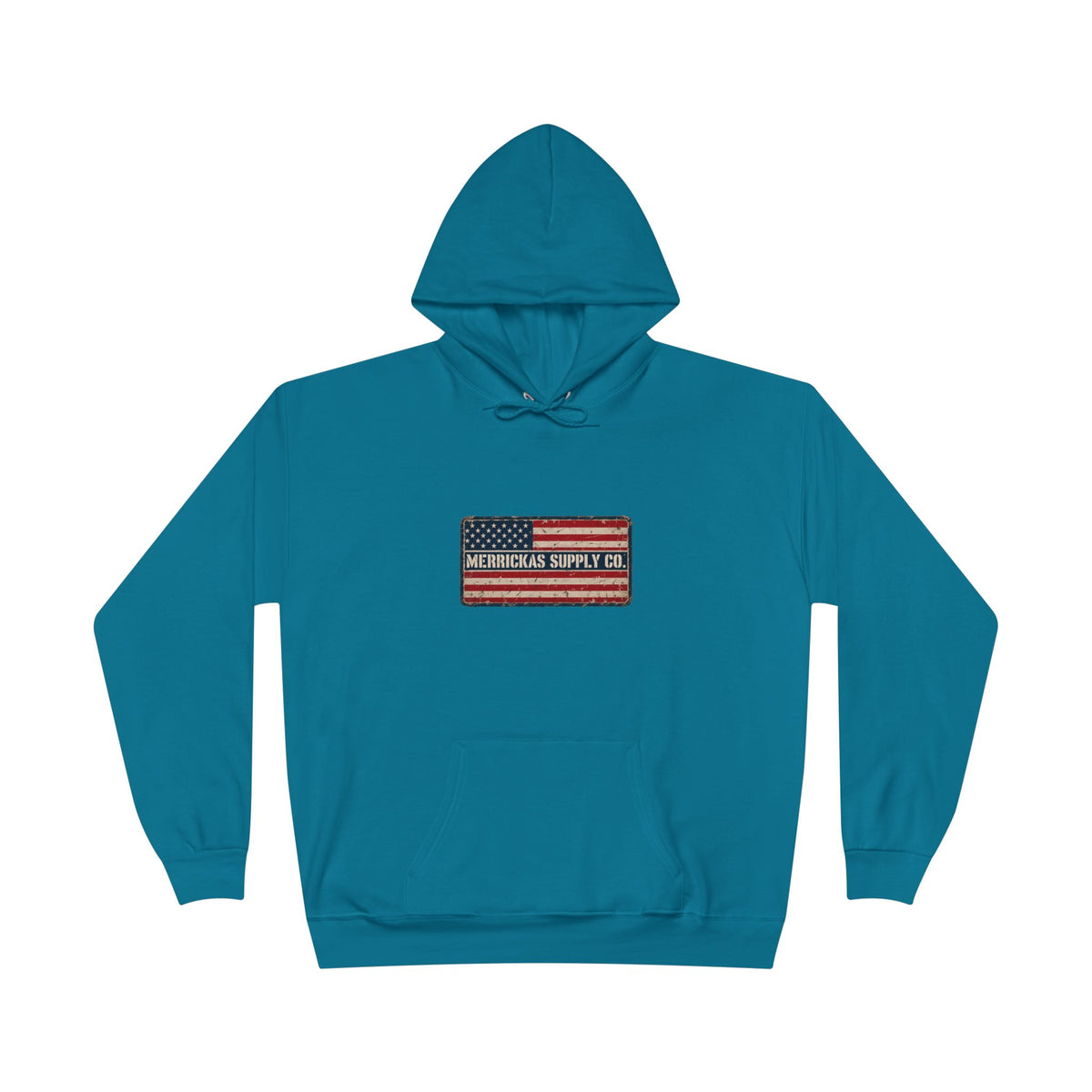 Merrickas American Flag Patch Hoodie
