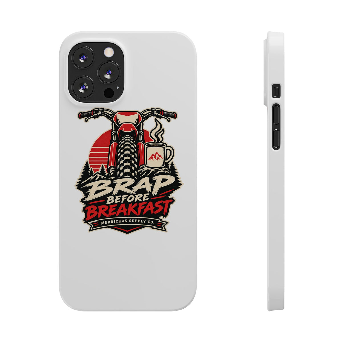 Brap Before Breakfast Phone Case