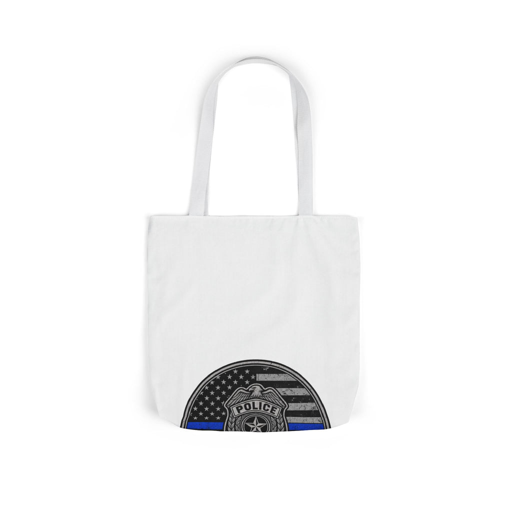 Back The Blue Canvas Wall Art