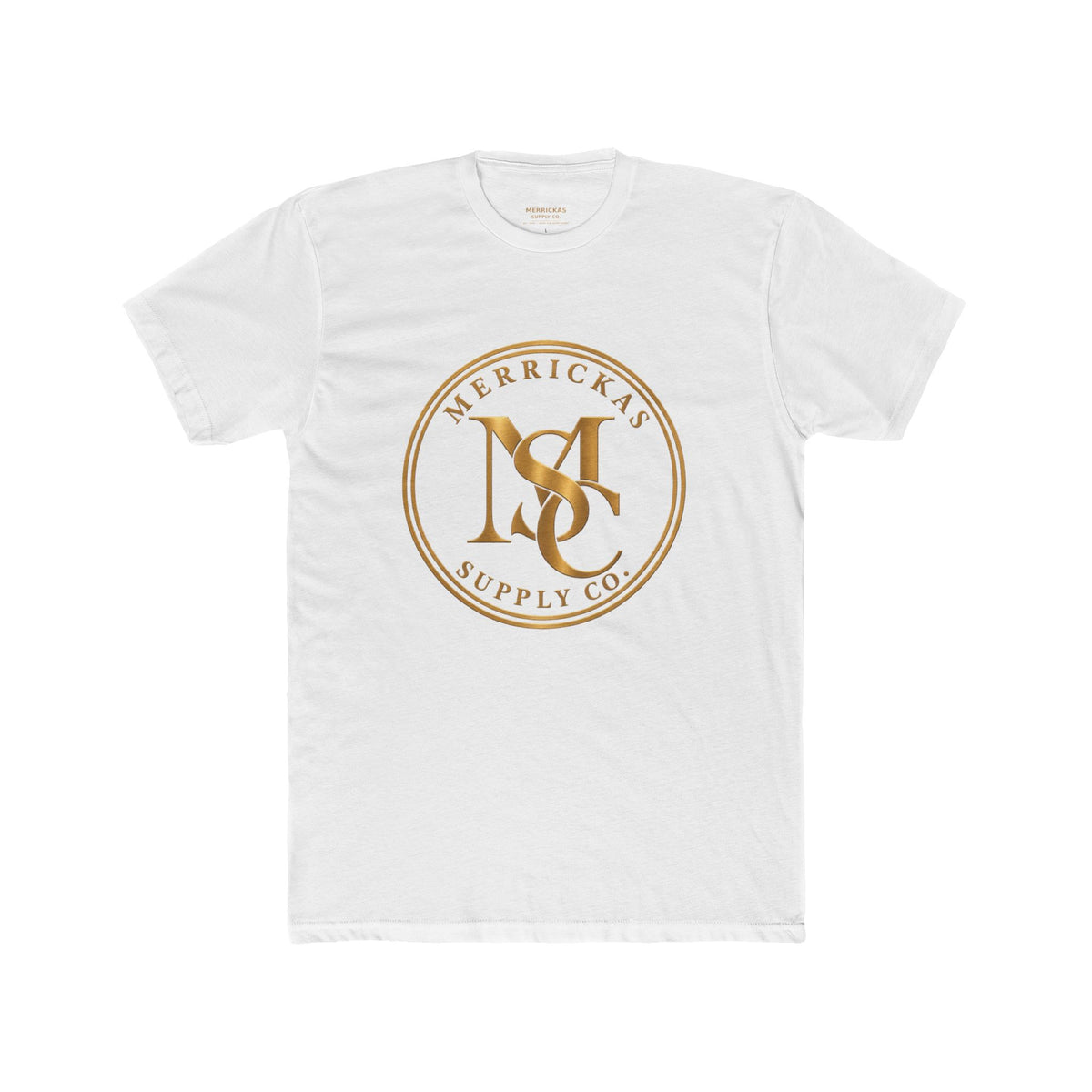 Merrickas Gold MSC Monogram T-Shirt