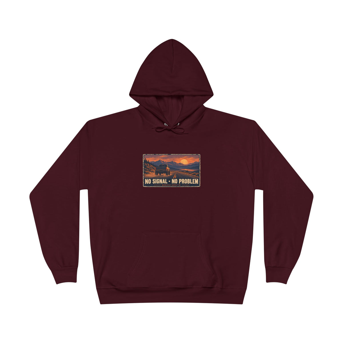 No Signal No Problem Heavyweight Hoodie
