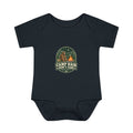 Camp Hair Don't Care Baby Onesie