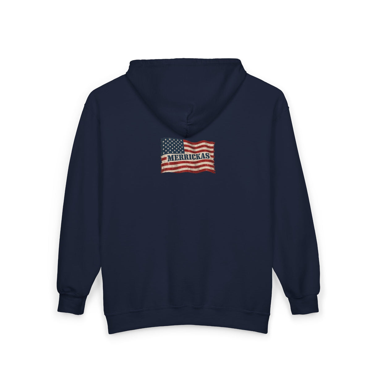 Merrickas Flag Zip Hoodie