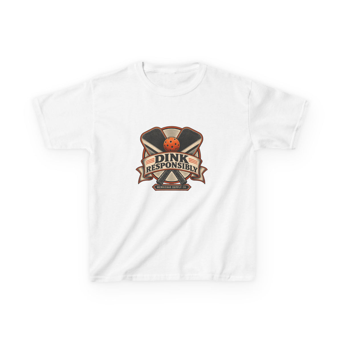 Dink Responsibly Kids Tee