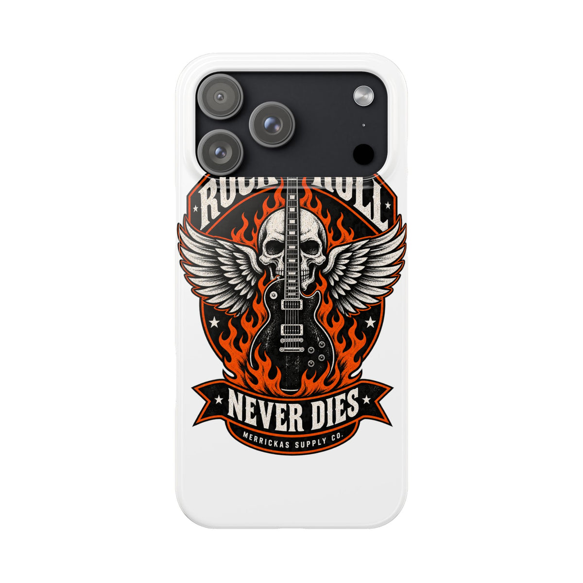Rock N Roll Never Dies Phone Case
