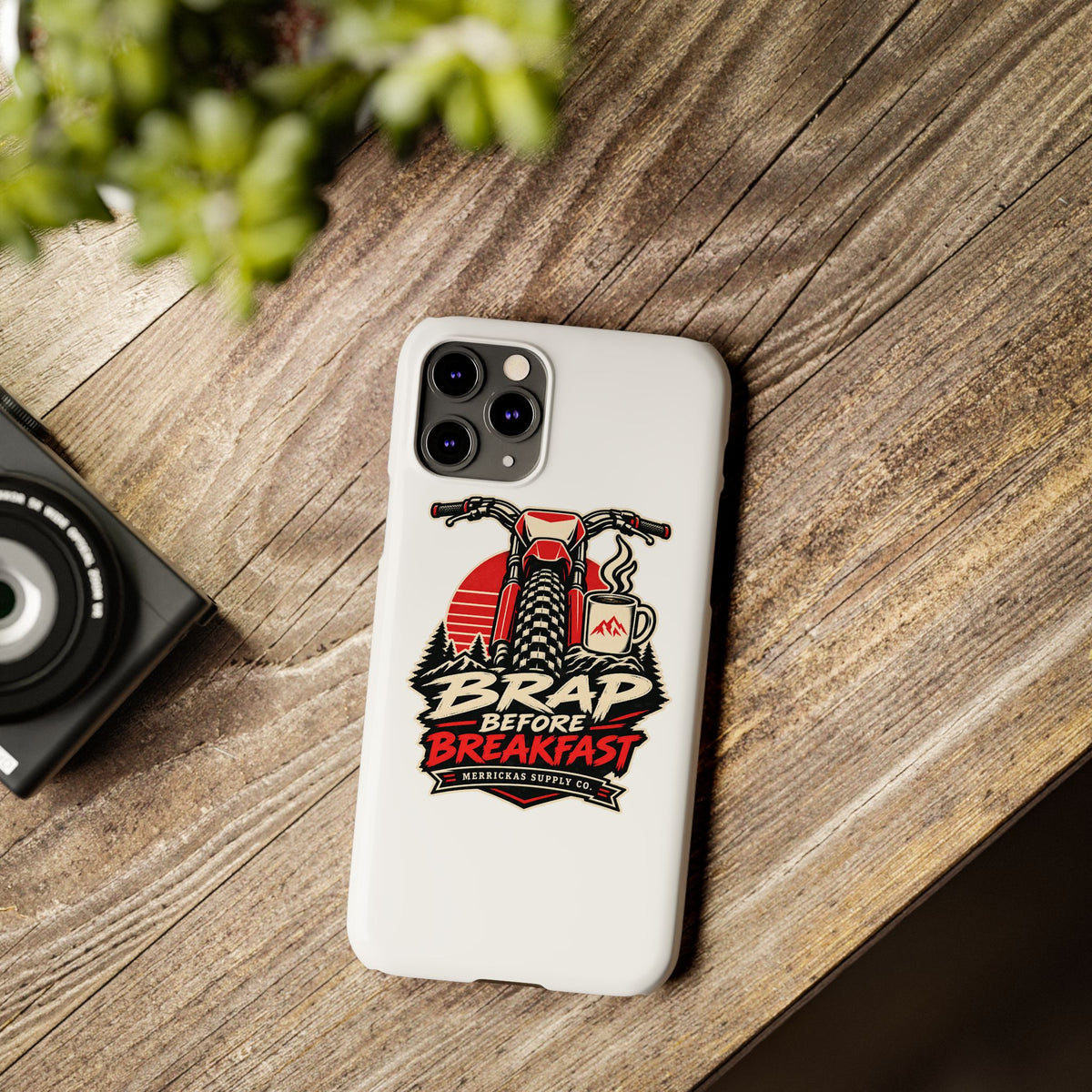 Brap Before Breakfast Phone Case