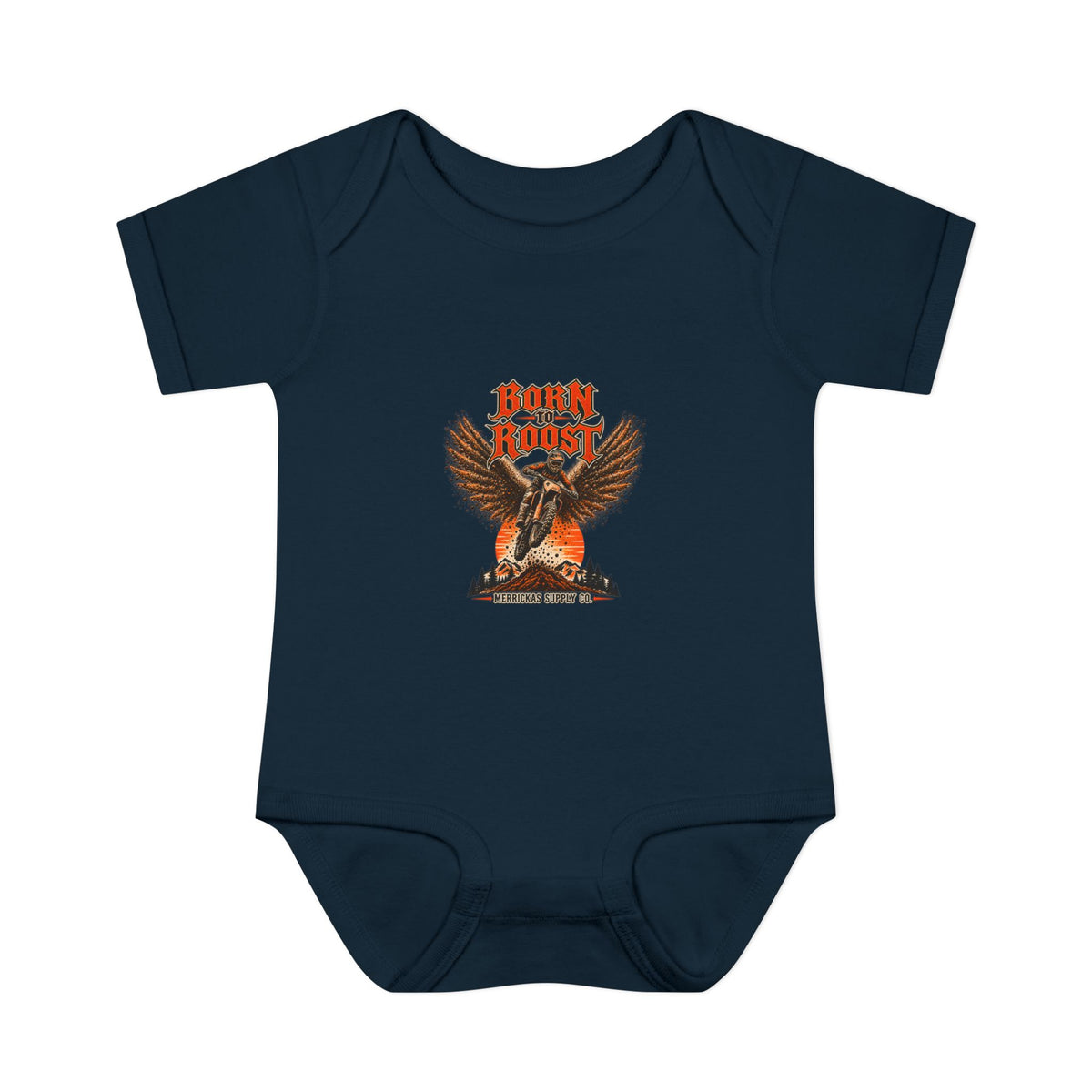 Born To Roost Baby Onesie