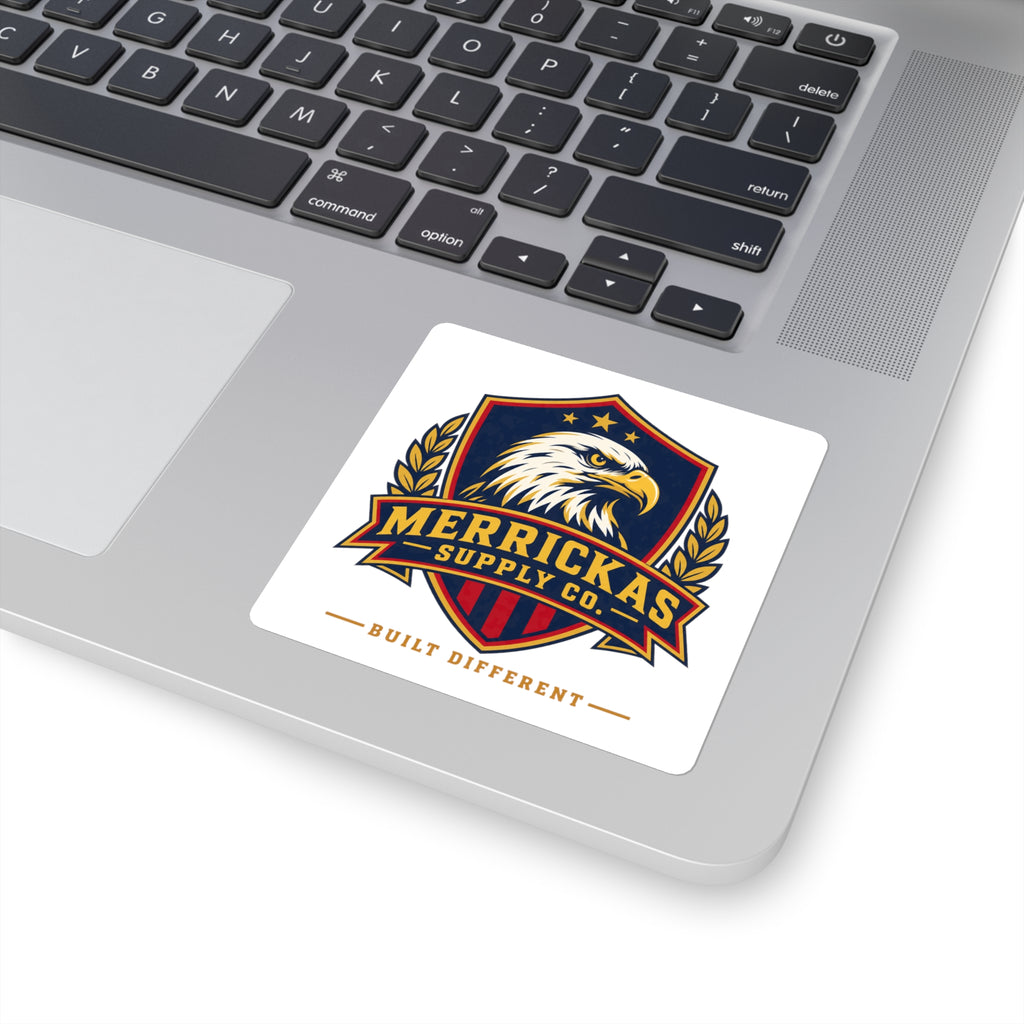 Merrickas Eagle Shield Crest Sticker