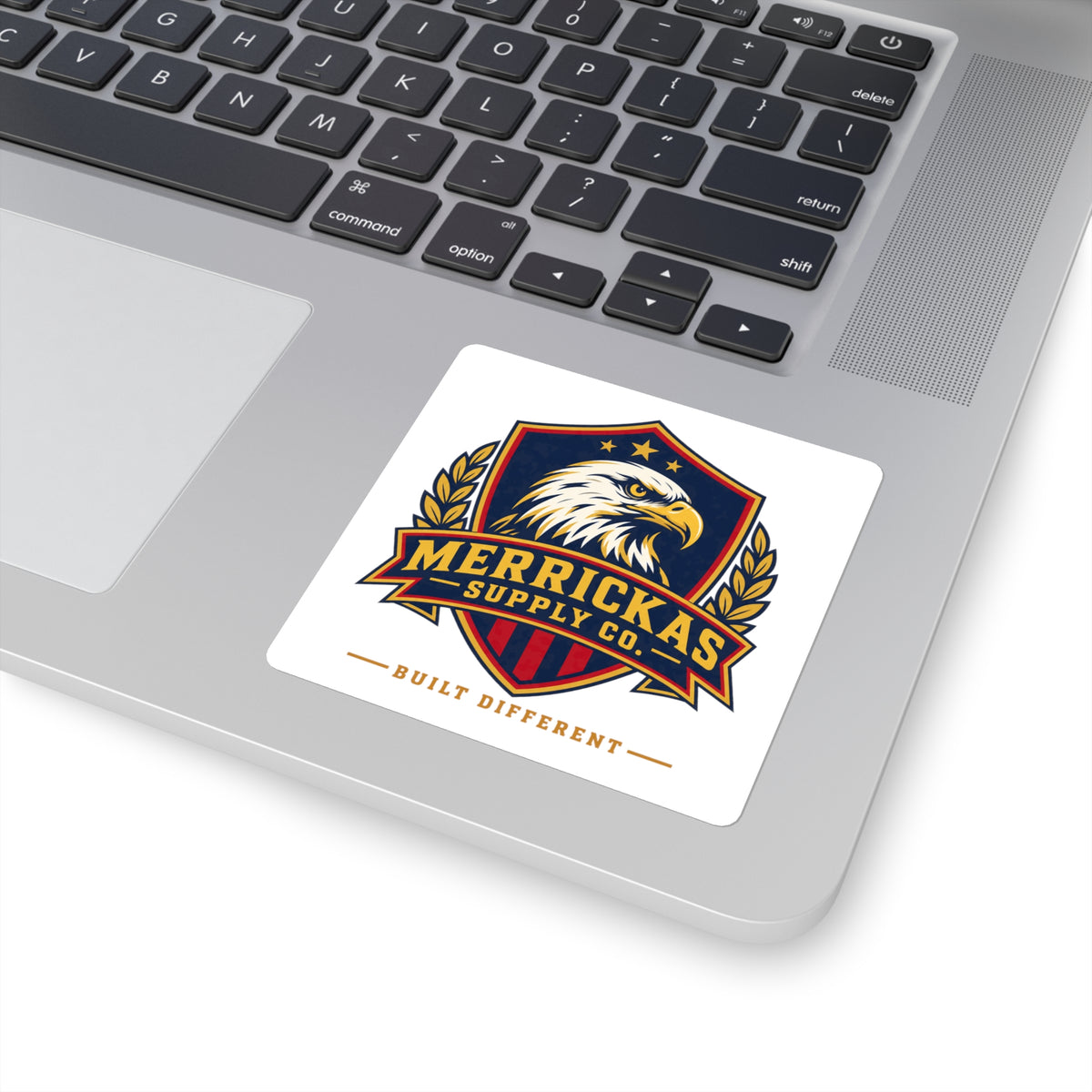 Merrickas Eagle Shield Crest Sticker