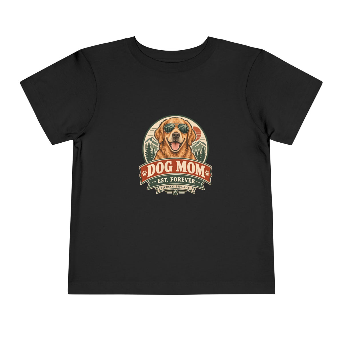 Dog Mom Est. Forever Toddler Tee